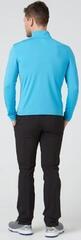Hanorac/Pulover Callaway Aquapel 1/2 Zip Mixed Media Malibu Blue/Caviar XL Pulover - 7
