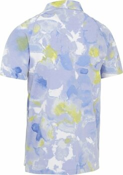 Camiseta polo Callaway Mens Thermal Dye Print Polo Mazarine Blue S - 2