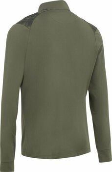 Hoodie/Sweater Callaway Mens 1/4 Zip Digital Camo Print Pullover Black Lichen M - 2