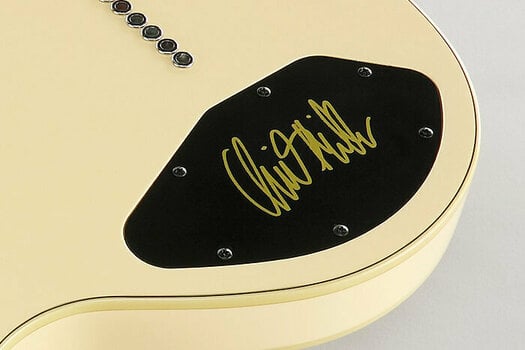 Electric Guitar Ibanez CMM1 Chris Miller Signature Ivory - 5