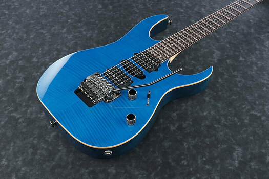 Elektrisk guitar Ibanez RG3770FZ Transparent Blue - 3