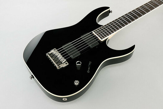 7-strenget elektrisk guitar Ibanez RGIB6 Baritone Iron Label - Black - 3