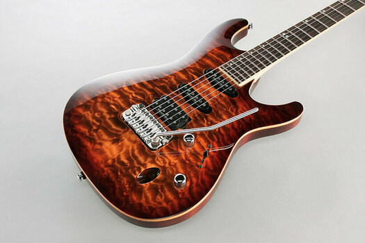 Elektromos gitár Ibanez SA960QM Brown Topaz Burst - 3