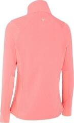 Hanorac/Pulover Callaway Space Dye Heather Aquapel Thermal 1/4 Zip Coral Paradise Heather XS Hanorac - 1