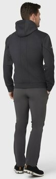 Hoodie/Sweater Callaway Mens Aquapel Thermal Hoodie Black Heather S - 5
