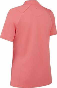 Polo-Shirt Callaway Womens Swing Tech Solid Polo Coral Paradise L - 2