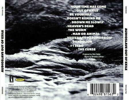 CD диск Audioslave - Out Of Exile (CD) - 14