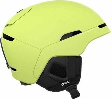 Ski Helmet POC Obex MIPS Lemon Calcite Matt M/L (55-58 cm) Ski Helmet - 3