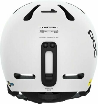 Skihelm POC Fornix MIPS Hydrogen White Matt XS/S (51-54 cm) Skihelm - 4