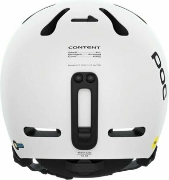 Ski Helmet POC Fornix MIPS Hydrogen White Matt M/L (55-58 cm) Ski Helmet - 4