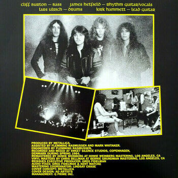 Vinylskiva Metallica - Ride The Lightning (LP) - 4