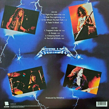 Vinylskiva Metallica - Ride The Lightning (LP) - 6
