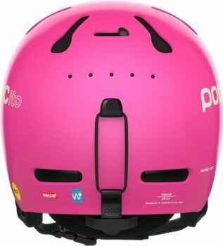Ski Helmet POC POCito Auric Cut MIPS Fluorescent Pink XS/S (51-54 cm) Ski Helmet - 4