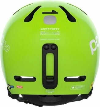 Ski Helmet POC POCito Fornix MIPS Fluorescent Yellow/Green XS/S (51-54 cm) Ski Helmet - 4