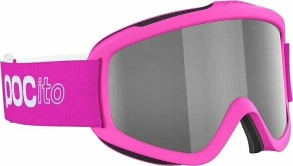 Ski Goggles POC POCito Iris Fluorescent Pink/Clarity POCito Ski Goggles - 3