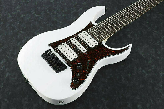 Elektrische gitaar Ibanez TAM10 8-string Tosin Abasi signature White - 3