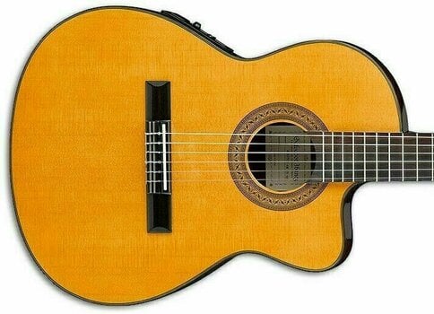 Classical Guitar with Preamp Ibanez GA5TCE-AM 4/4 Amber - 2
