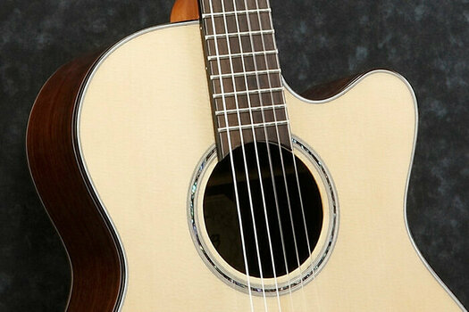 Класическа китара Ibanez GM600CE Cutaway Grand Concert Natural - 3