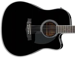 Dreadnought Elektro-Akustikgitarren Ibanez PF15ECE-BK Black Dreadnought Elektro-Akustikgitarren - 1