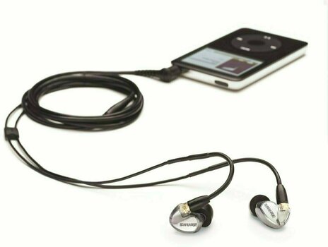 In-ear hoofdtelefoon Shure SE425-V Sound Isolating Earphones - Metallic Silver - 4