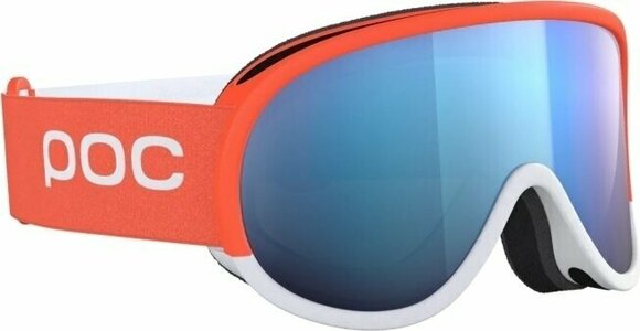 Ski Goggles POC Retina Clarity Comp Fluorescent Orange/Hydrogen White/Spektris Blue Ski Goggles - 3