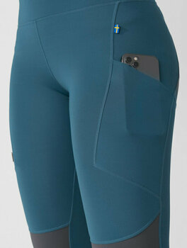 Pantaloni outdoor Fjällräven Abisko Trekking Tights Pro W Indigo Blue/Iron Grey L Pantaloni outdoor - 8