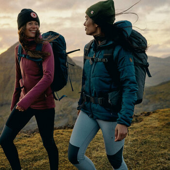 Spodnie outdoorowe Fjällräven Abisko Trekking Tights Pro W Indigo Blue/Iron Grey L Spodnie outdoorowe - 12
