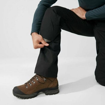 Spodnie outdoorowe Fjällräven Barents Pro Trousers Dark Olive 46 Spodnie outdoorowe - 10