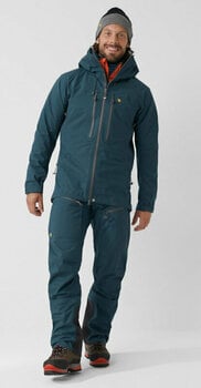 Ulkoilutakki Fjällräven Bergtagen Eco-Shell Jacket Ulkoilutakki Mountain Blue S - 3