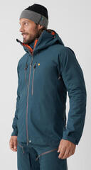 Яке Fjällräven Bergtagen Eco-Shell Яке Mountain Blue S - 4