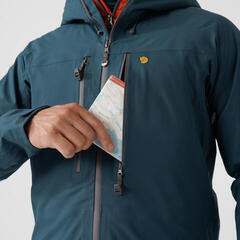 Яке Fjällräven Bergtagen Eco-Shell Яке Mountain Blue S - 5