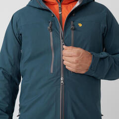Яке Fjällräven Bergtagen Eco-Shell Яке Mountain Blue S - 7
