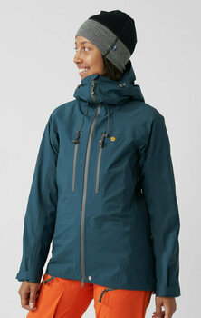Outdorová bunda Fjällräven Bergtagen Eco-Shell Jacket W Mountain Blue L Outdorová bunda - 5