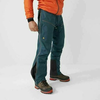 Spodnie outdoorowe Fjällräven Bergtagen Eco-Shell Trousers Mountain Blue 50 Spodnie outdoorowe - 7