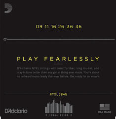 Struny do gitary elektrycznej D'Addario NYXL0946 Struny do gitary elektrycznej - 1