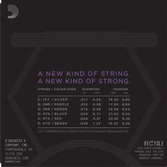 Χορδές για Ηλεκτρική Κιθάρα D'Addario NYXL1149 Χορδές για Ηλεκτρική Κιθάρα - 3