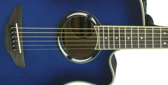 Electro-acoustic guitar Yamaha APX 500III OBB - 2