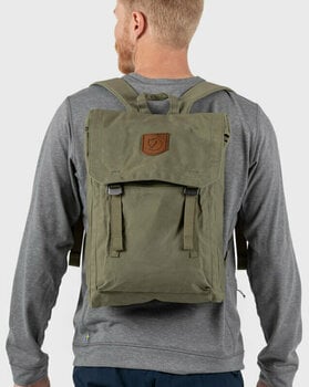 Outdoor Backpack Fjällräven Foldsack No. 1 Terracotta Brown Outdoor Backpack - 5