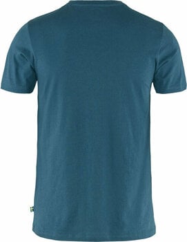 Udendørs T-shirt Fjällräven Fox T-shirt M Indigo Blue L T-shirt - 2