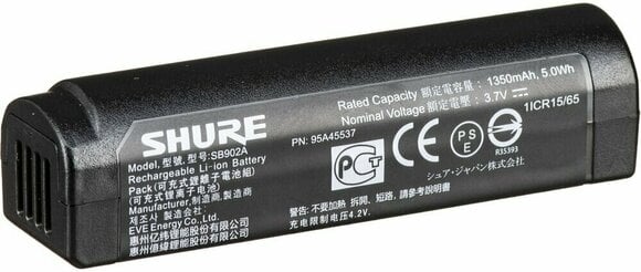 Batterie pour systèmes sans fil Shure SB902A (Juste déballé) - 3