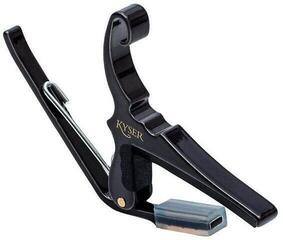 Capodastre pour guitare accoustique Kyser KG6BA Quick-Change Black Capodastre pour guitare accoustique - 1