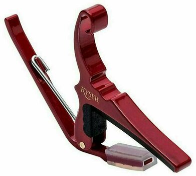 Acoustic Guitar Capo Kyser KG6RA Quick-Change Ruby Red - 2
