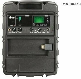 Megaphone MiPro MA-303 Portable Wireless PA System Set - 2