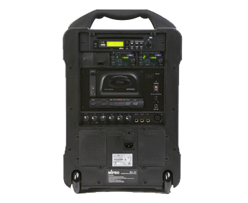 Sistema de megafonía alimentado por batería MiPro MA707 Portable PA System Set - 2
