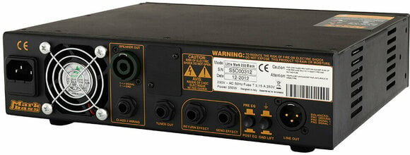 Solid-State Bass Amplifier Markbass Little Mark 250 Black - 2