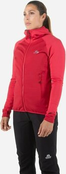 Majica s kapuljačom na otvorenom Mountain Equipment Eclipse Hooded Womens Jacket Molten Red/Capsicum 10 Majica s kapuljačom na otvorenom - 4