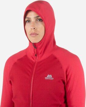 Pulóver Mountain Equipment Eclipse Hooded Womens Jacket Molten Red/Capsicum 10 Pulóver - 5