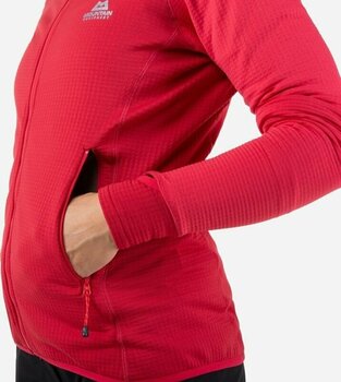 Hættetrøje til udendørs brug Mountain Equipment Eclipse Hooded Womens Jacket Molten Red/Capsicum 10 Hættetrøje til udendørs brug - 8