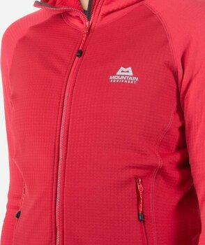 Friluftsliv huvtröja Mountain Equipment Eclipse Hooded Womens Jacket Molten Red/Capsicum 12 Friluftsliv huvtröja - 9