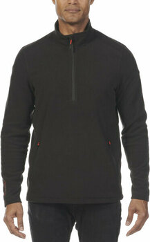 Jachetă Musto Corsica 100G 1/2 Zip Fleece 2.0 Jachetă Black M - 3